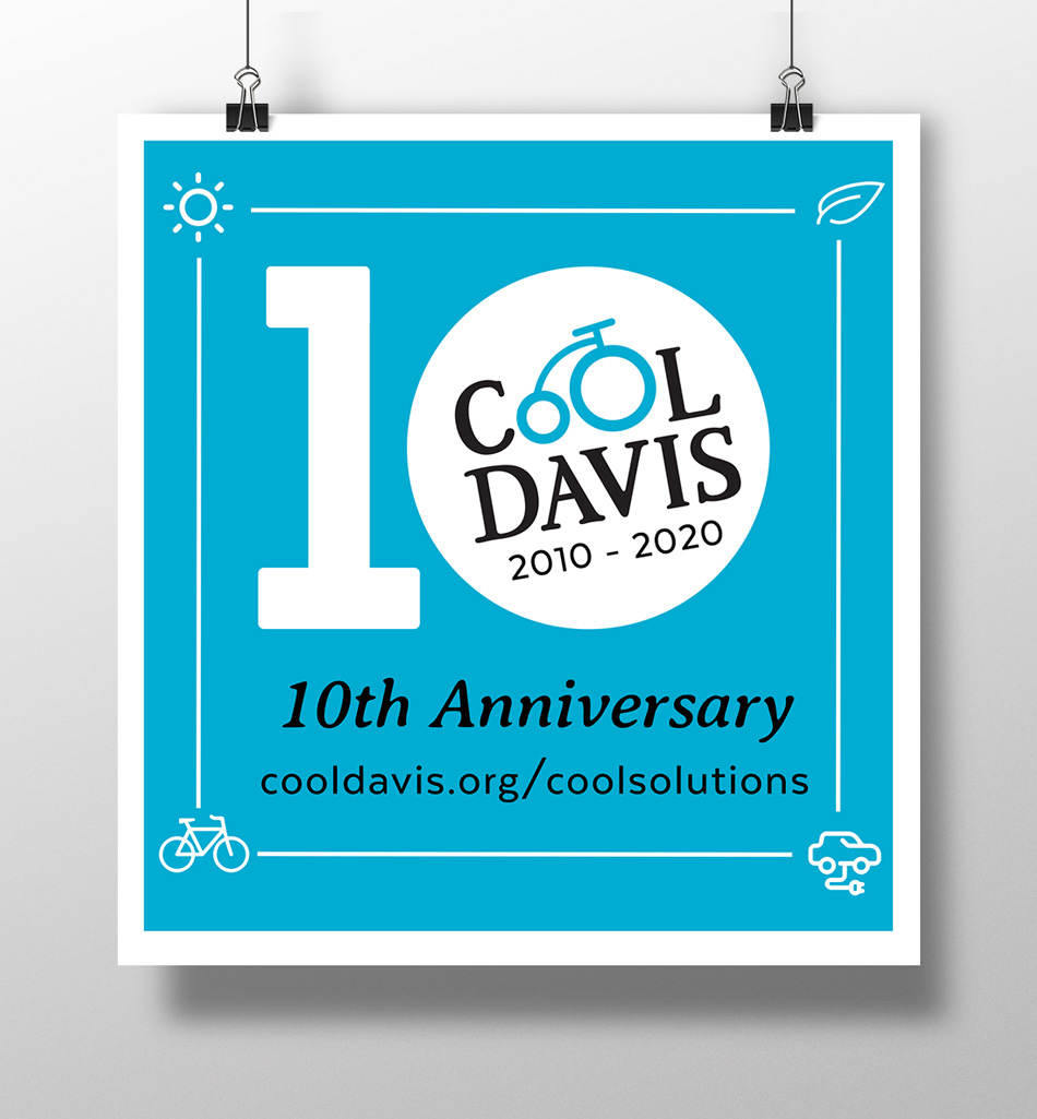 Cool Davis 10th Anniversery Logo