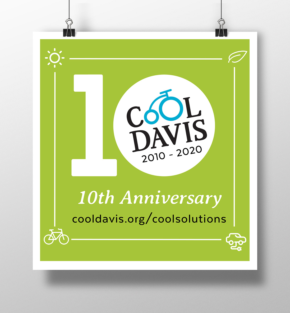 Cool Davis 10th Anniversery Logo