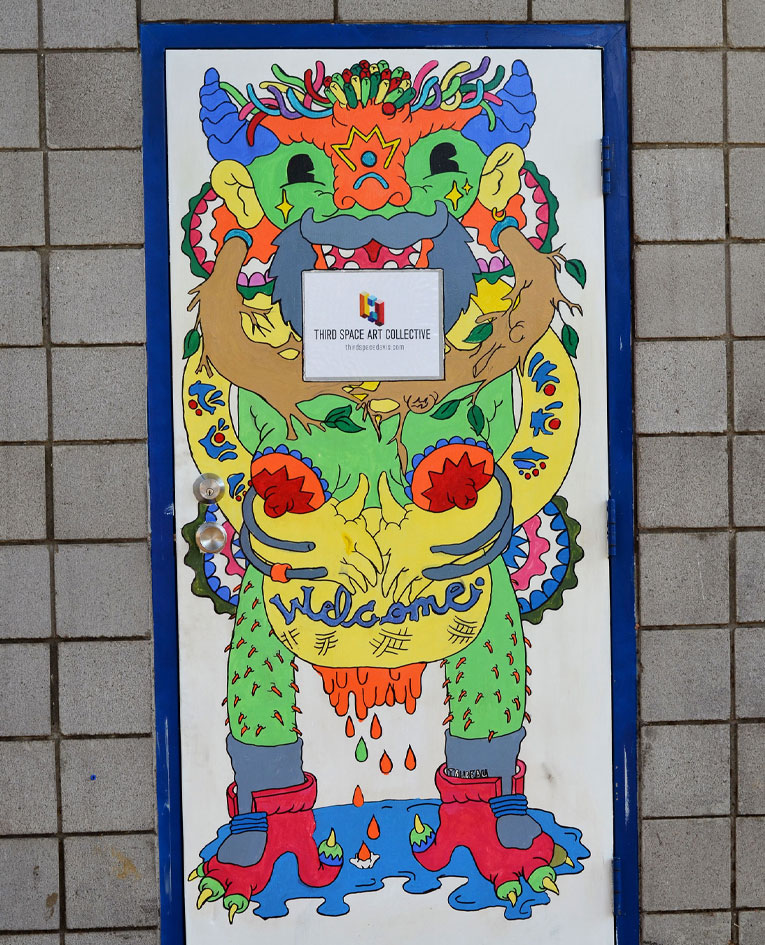 Third Space Art Collective Entrance