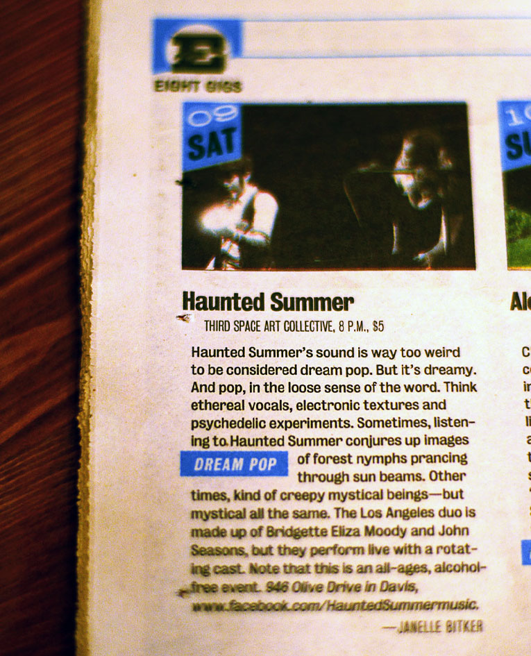 Haunted Summer Event Ad