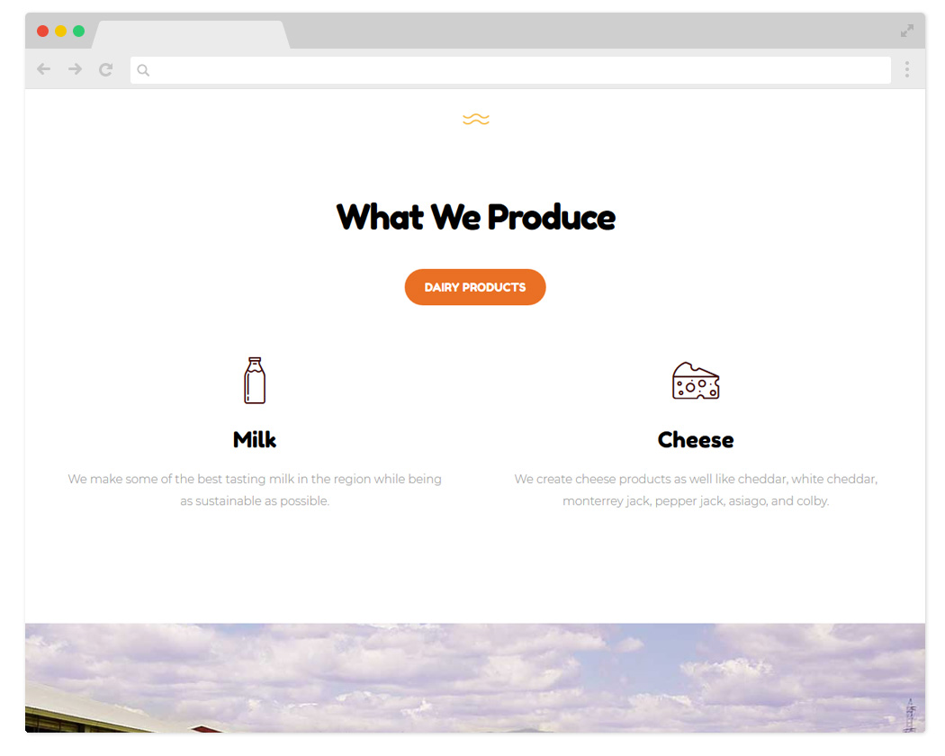 Weststeyn Dairy Website